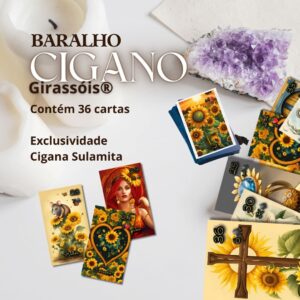 Baralho Girassol Exclusivo da Cigana Sulamita