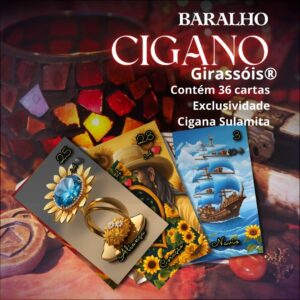 Baralho Girassol Exclusivo da Cigana Sulamita