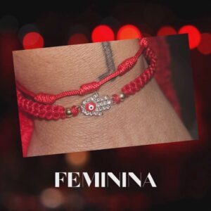 Pulseira Vermelha Kabbalah 7 Nós Consagrada pela Cigana Sulamita